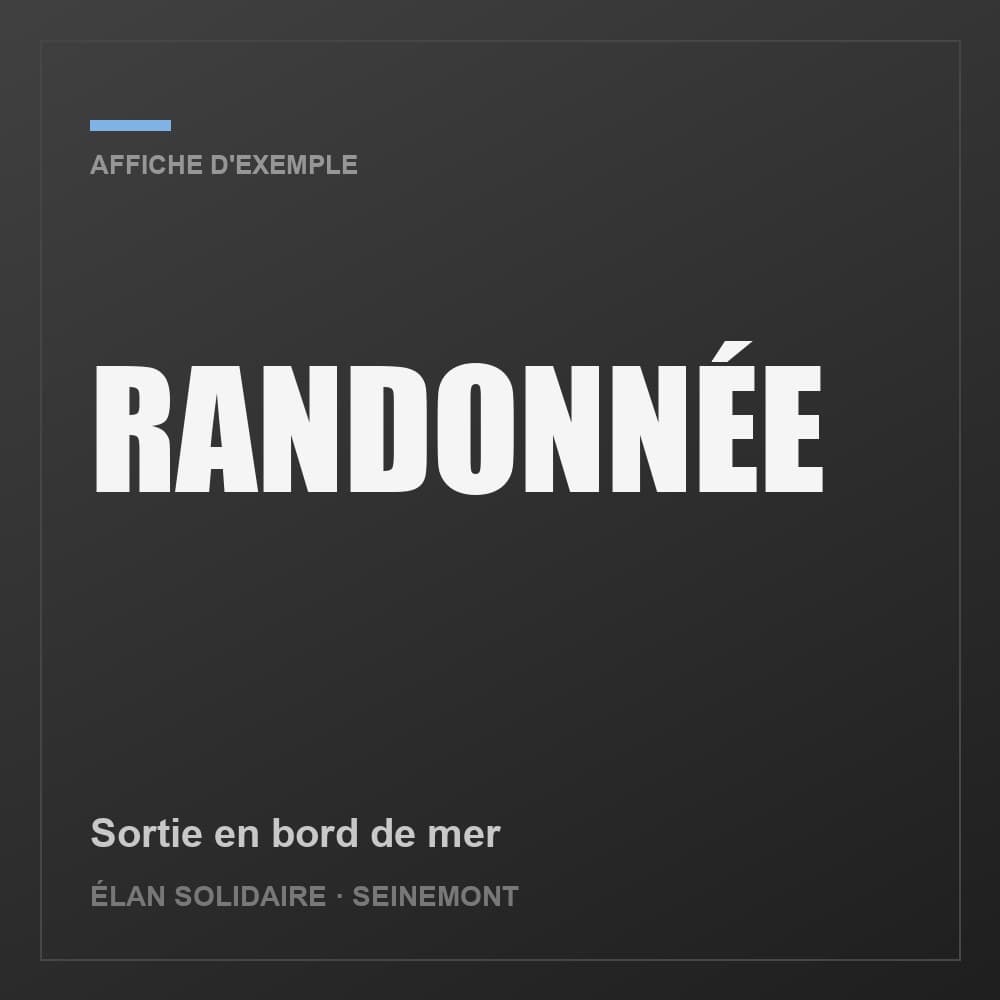 Randonnée en bord de mer